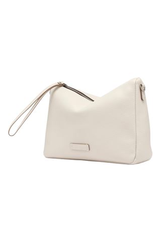 Pochette in pelle colore panna. GIANNI CHIARINI | 10225-MARBLE